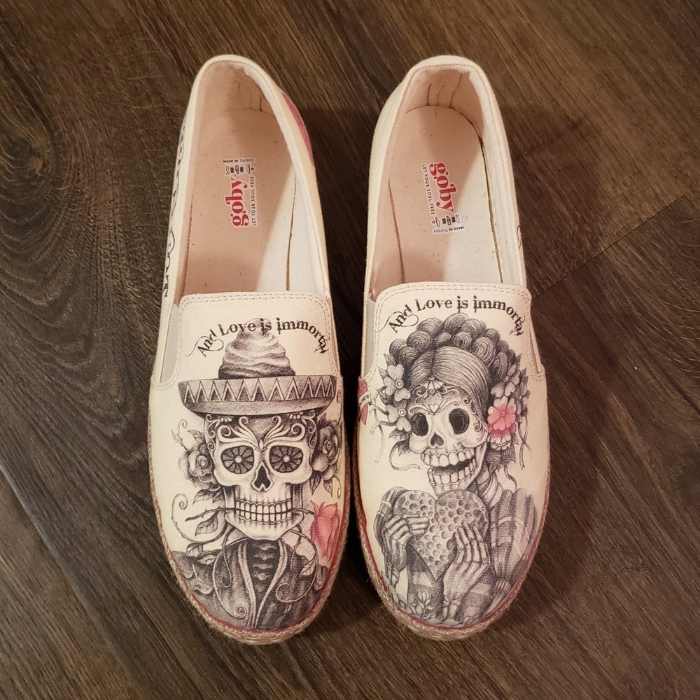 Goby Forever Love Slip on sneakers espadrilles NIB